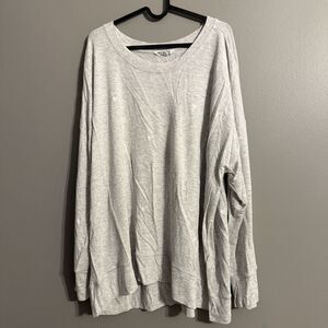 Workshop Republic Womens Sweater Heart Grey cozy comfy date night travel weekend